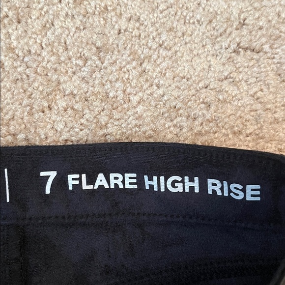 NWT Gap Faux Leather Girls High Rise Flares - Picture 5 of 9